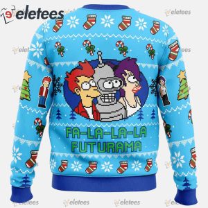 Fa La La La Futurama Ugly Christmas Sweater1