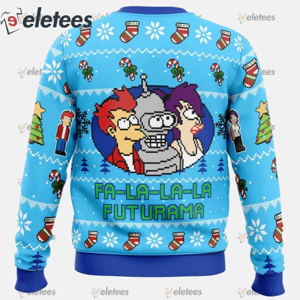 Fa-La-La-La Futurama Ugly Christmas Sweater