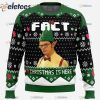 Fact Christmas Is Here The Office Ugly Christmas Sweater