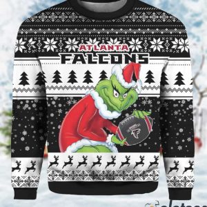 Grinch Atlanta Falcons Grnch Ugly Christmas Sweater