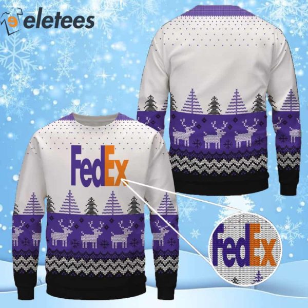 Fedex Ugly Christmas Sweater