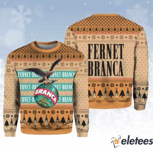 Fernet Branca Ugly Christmas Sweater 1