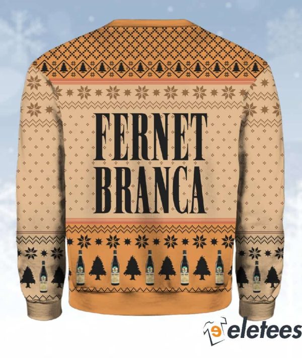 Fernet Branca Ugly Christmas Sweater