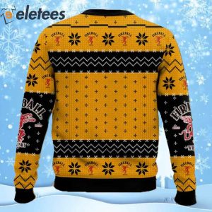 Fireball Cinnamon Whisky Ugly Christmas Sweater 2