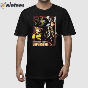 Five Nights At Freddys Superstar Shirt 1