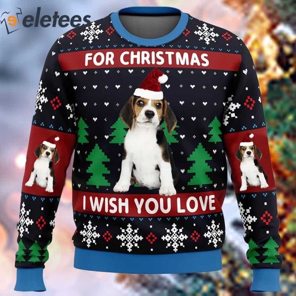 For Christmas I Wish You Ugly Christmas Sweater