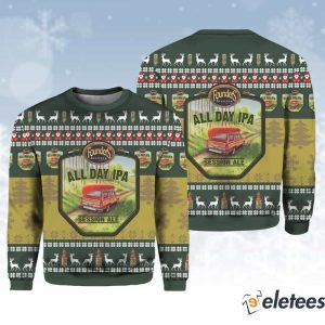 Founders All Day IPA 3D Ugly Christmas Sweater Christmas Gift 1