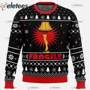 Fragile christmas outlet sweater