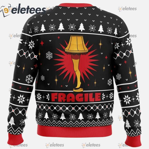 Fragile A Christmas Story Ugly Christmas Sweater