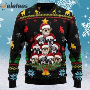 French Bulldog Ugly Christmas Sweater 2