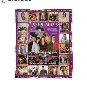 Friends 30th Anniversary 1994-2024 Blanket