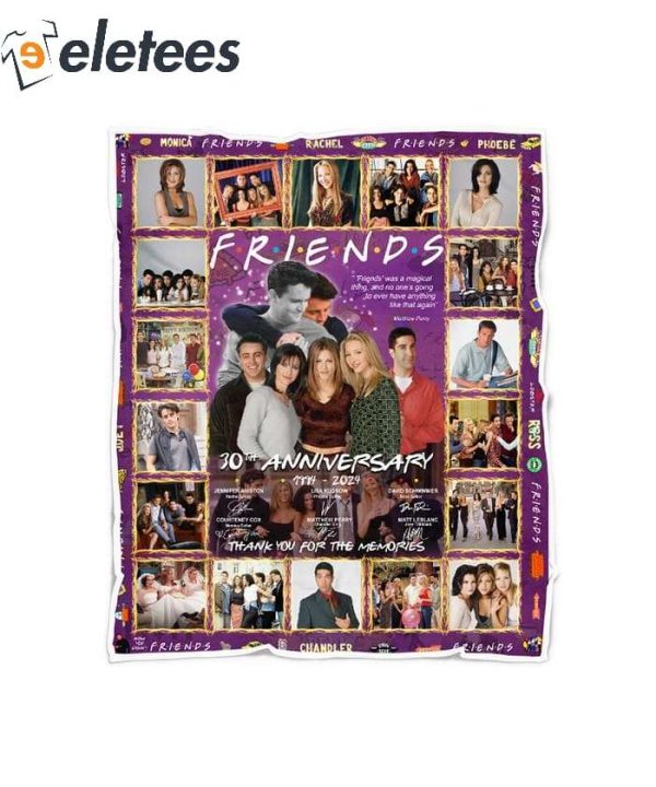 Friends 30th Anniversary 1994-2024 Blanket