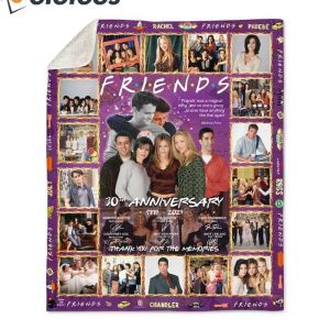 Friends 30th Anniversary 1994 2024 Blanket 2