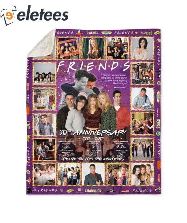 Friends 30th Anniversary 1994-2024 Blanket