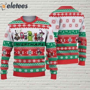 Friends Nightmare Halloween Ugly Christmas Sweater 2