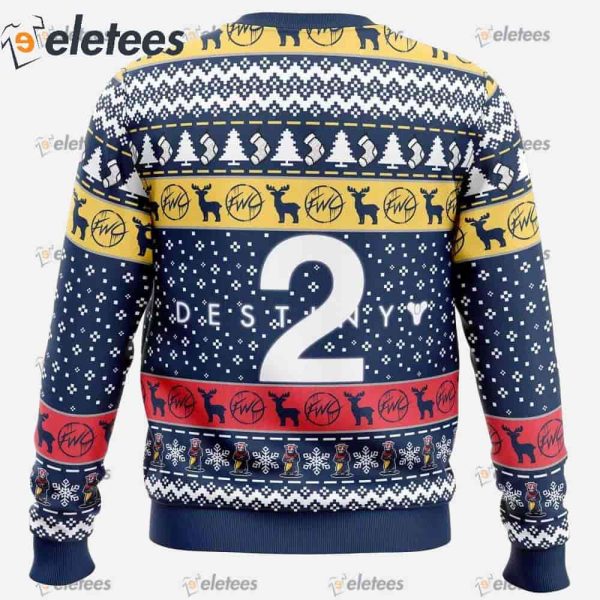 Future War Cult Destiny 2 Christmas Sweater