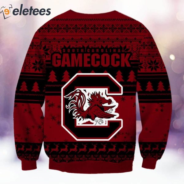 Gamecocks Grnch Christmas Ugly Sweater