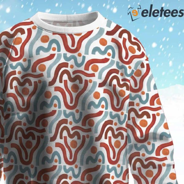 Geometric Harmony Ugly Christmas Sweater