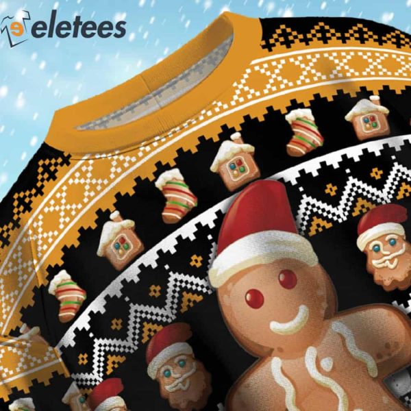 Gingerbread Cookies Ugly Christmas Sweater