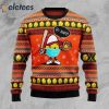 Go Away Softball Ugly Christmas Sweater