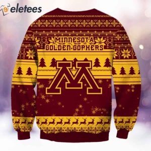 U of m ugly christmas clearance sweater