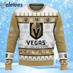 Golden Knights Hockey Ugly Christmas Sweater