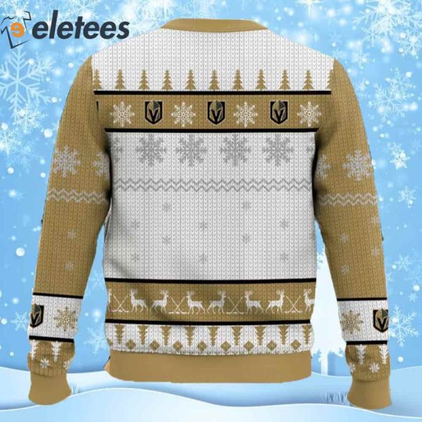 Golden Knights Hockey Ugly Christmas Sweater