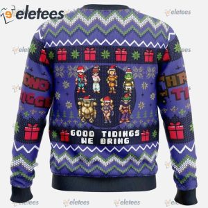 Good Tidings We Bring Chrono Trigger Ugly Christmas Sweater1