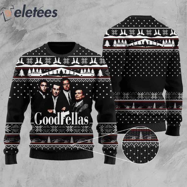 Goodfellas Christmas 90s Movie Ugly Christmas Sweater