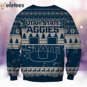 Grnch Aggies Christmas Ugly Sweater 2