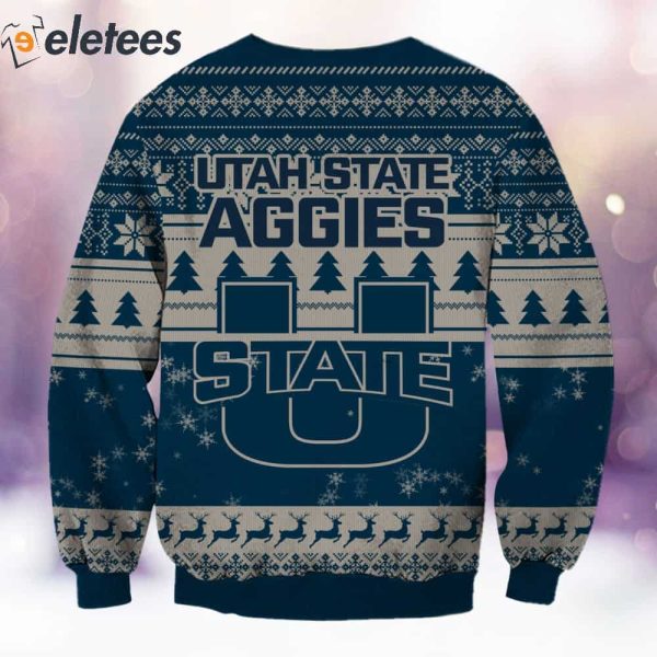 Grnch Aggies Christmas Ugly Sweater