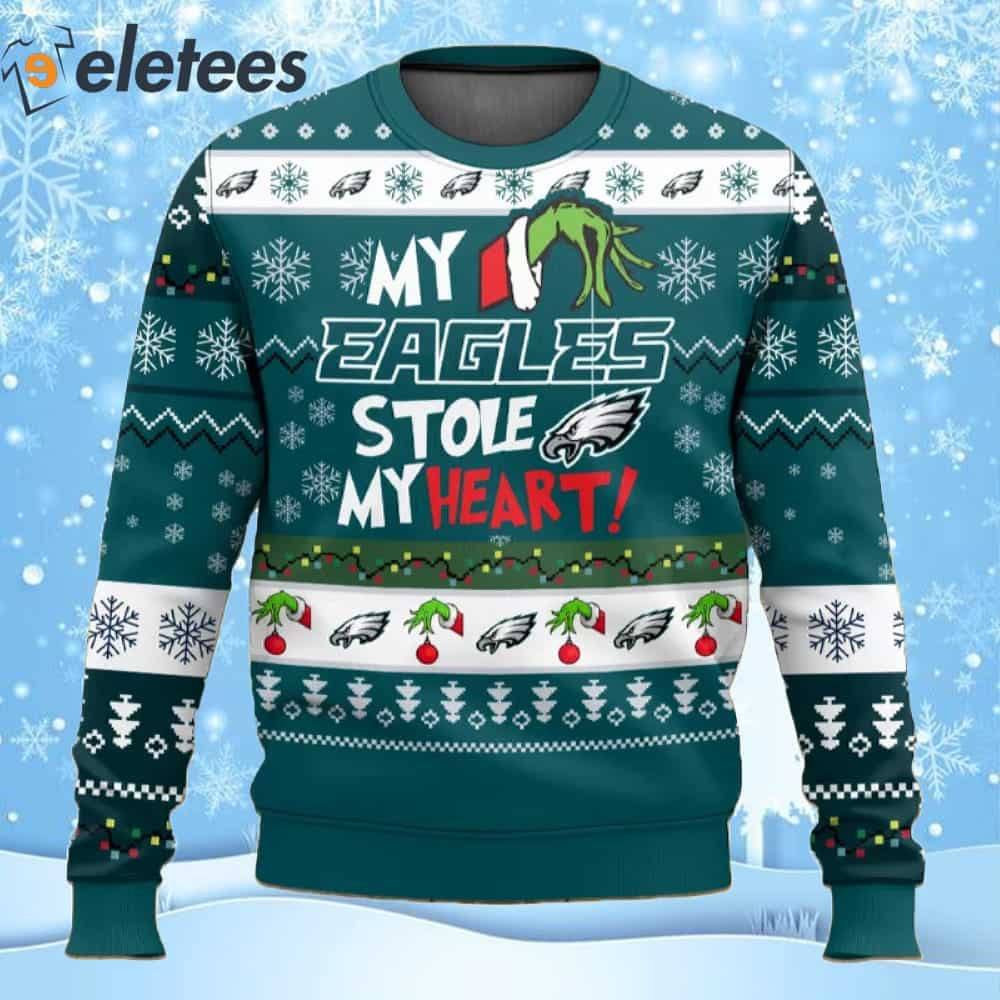 Nfl ugly sweater on sale eagles