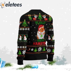 Hamster Be Jolly Ugly Christmas Sweater 2