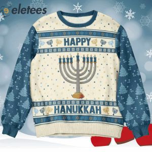 Happy Hannukah Christmas Ugly Sweater1