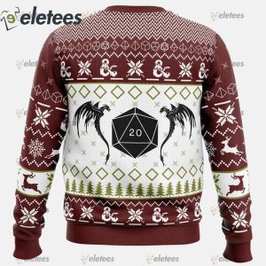 Have Yourself A Merry Little Crit Mas Dungeons and Dragons Ugly Christmas Sweater1