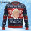 Ho Ho Ho Joe’s Got To Go Trump 2024 Ugly Christmas Sweater