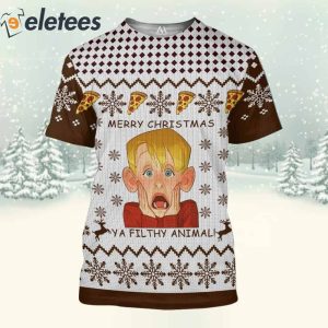 Home Alone Merry Christmas 3D Shirt