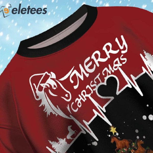 Horse Merry Christmas Ugly Sweater