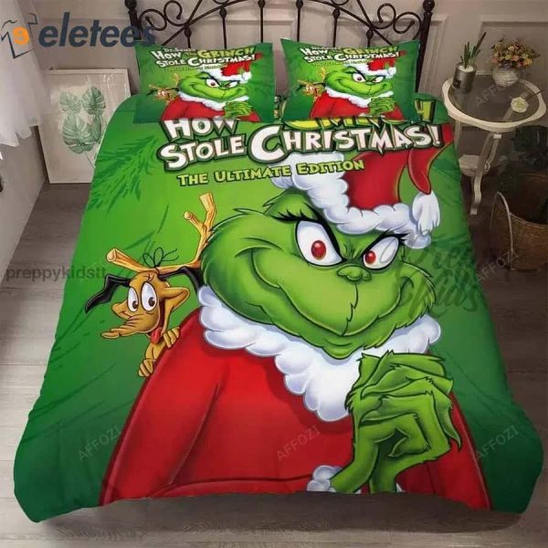 How the Grinch Stole Christmas Bedding Set