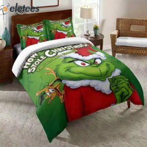 How the Grinch Stole Christmas Bedding Set1