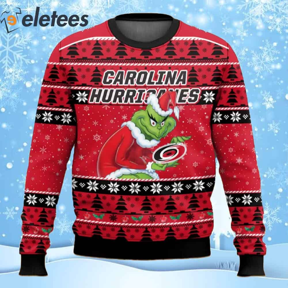 Carolina hurricanes 2024 christmas sweater