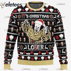 ITs Christmas Lover IT Ugly Christmas Sweater