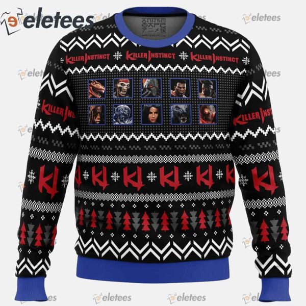 Instinct of a Killer Select Killer Instinct Christmas Sweater