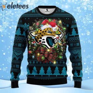 Jaguars Football Ugly Christmas Sweater