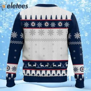 Jets Hockey Ugly Christmas Sweater 2