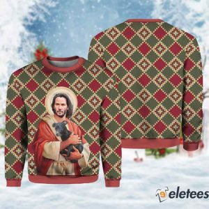 John Wick Funny Christmas Ugly Sweater 1