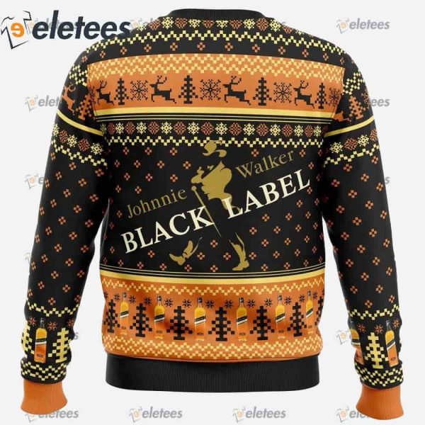 Johnnie Walker Black Label Christmas Sweater
