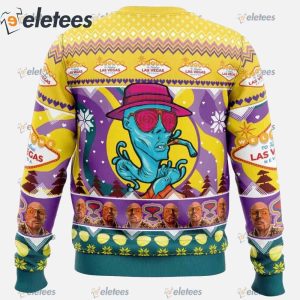 Johnny Depp Fear and Loathing Ugly Christmas Sweater1