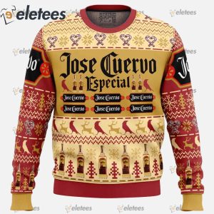 Jose Cuervo Especial Ugly Christmas Sweater