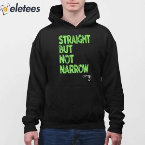 Josh Hutcherson Straight But Not Narrow Org Shirt 2